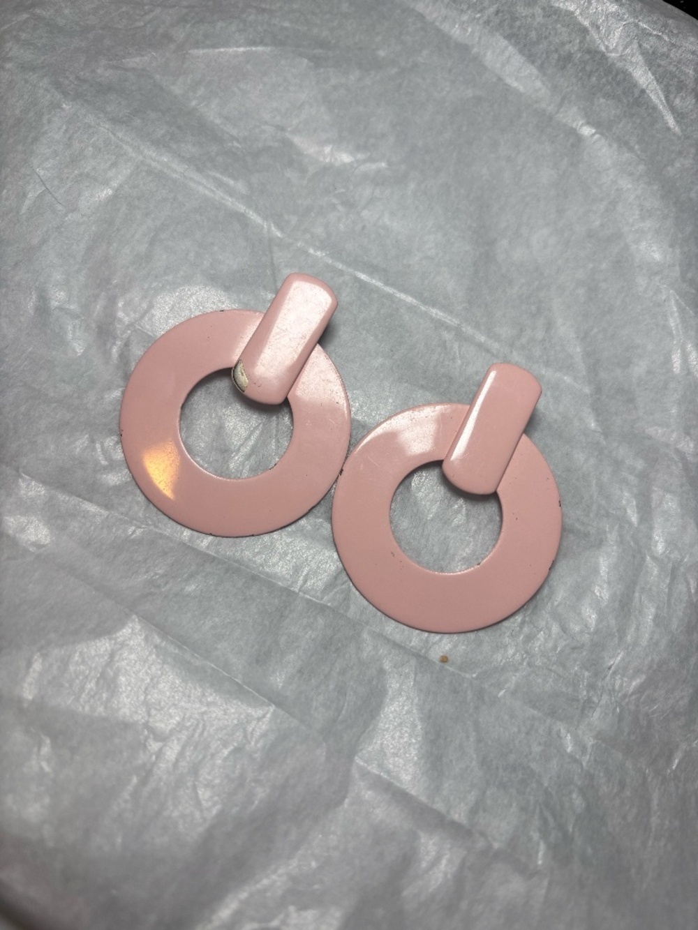 J.Crew enamel pink earrings * accepting offers * read description